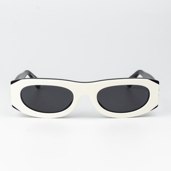 Off-White ORLANDO Women Sunglasses White Black Grey Oval OERI13O ORLANDO 0107 main image 14